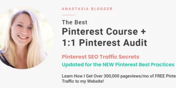 Anastasia Blogger – Pinterest SEO Traffic Secrets Course