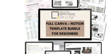 Clare Le Roy – The Complete Canva and Notion Template Bundle for Designers