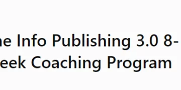 Duston Mcgroarty – The Info Publishing 3.0 8-Week Coaching Program