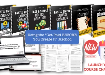 Fast and Simple Course Creation with the Power of Easy to Create Printables