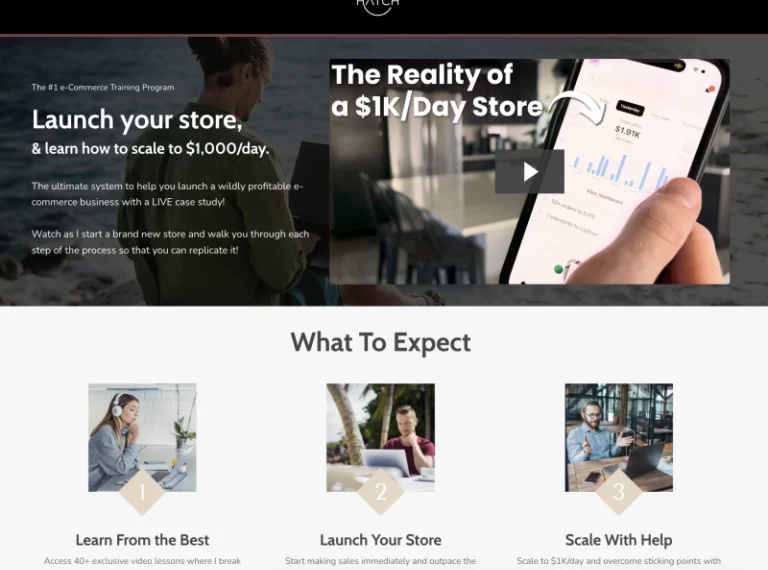 Jake Hatch – The Hatch Method Stage 1