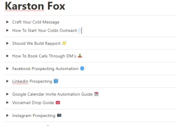 Karston Fox – Appointment Booking Mastery
