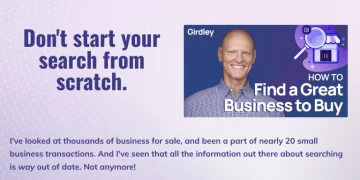 Michael Girdley – How To Find A Great Business To Buy