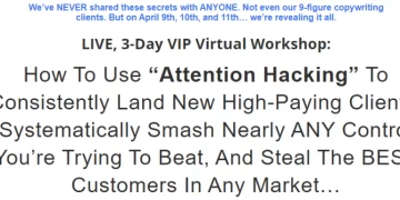 Stefan Georgi – The 3 Day “Attention Hacking” VIP Workshop