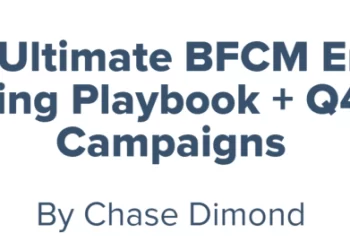 Chase Dimond – The Ultimate BFCM Email Marketing Playbook + Q4 Email Campaigns