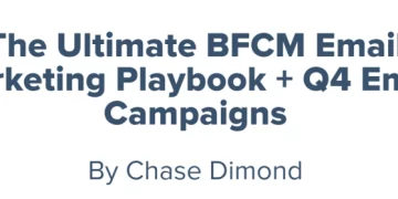 Chase Dimond – The Ultimate BFCM Email Marketing Playbook + Q4 Email Campaigns