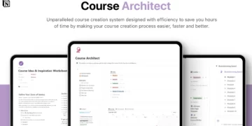 Course Architect – Ultimate Course Creation System for Notion