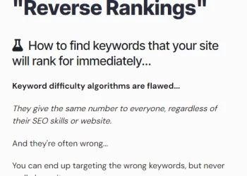 Jack Duncan – Reverse Keyword Rank