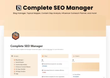Notion For SEO – Complete SEO Manager For Notion