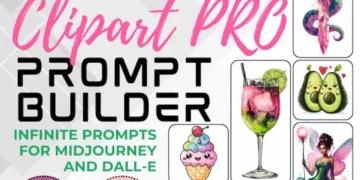 AIcreativeTools – Clipart Prompt Builder PRO Version for Midjourney