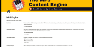Erica Schneider – The MP3 Content Engine