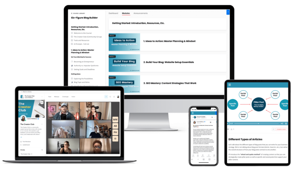 Create And Go – Six-Figure Blog Builder