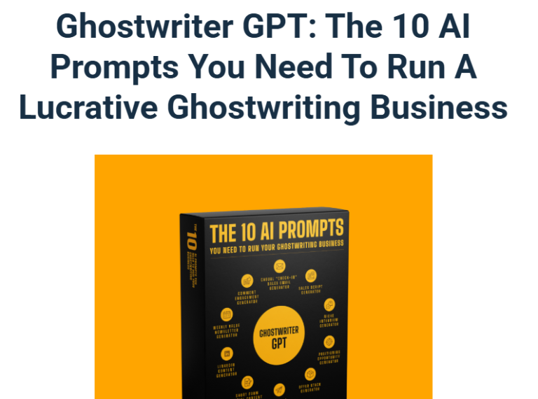 Dickie Bush and Nicholas Cole – Ghostwriter GPT