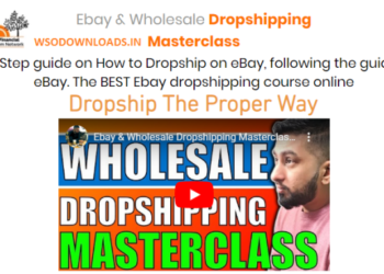 Sarwar Uddin – Ebay Wholesale Dropshipping Masterclass