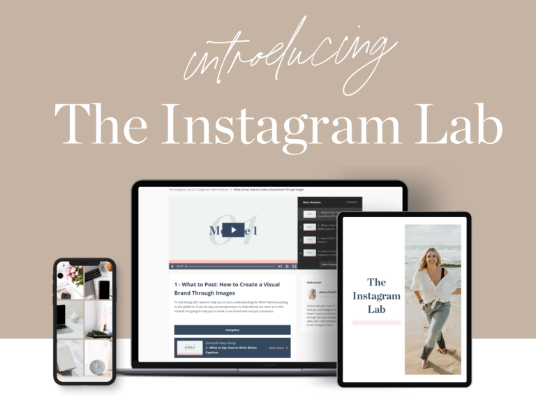 Jenna Kutcher – Instagram Lab